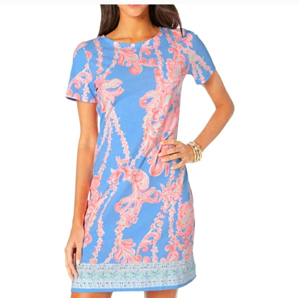 Size 2 XXS Lilly Pulitzer Declan Periwinkle Blue Summer Dress